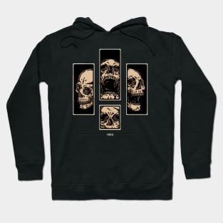 Skulls face Hoodie